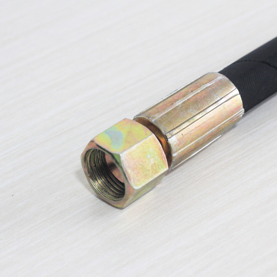 Cables de acero de alta presión trenzados en 2 capas manguera hidráulica resistente a la corrosión