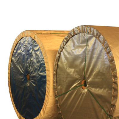 Cinturón transportador de caucho flexible y duradero para el transporte suave de materiales
