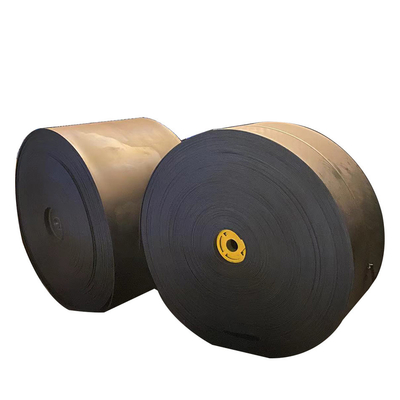 Cinturón transportador de materiales a granel TD75 de color negro y grosor de 5 mm OEM