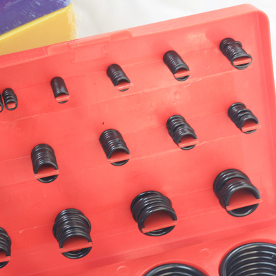 Confección de bolsas transparentes Kit de anillos O resistente al aceite con resistencia a altas temperaturas