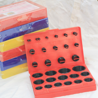 Colores personalizados NBR Kit de anillo O para el sello de aceite del inyector de excavadora de cilindro hidráulico