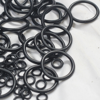 Tamaño estándar Custom FKM FFKM Anillo O Negro diseñado para todas las necesidades industriales