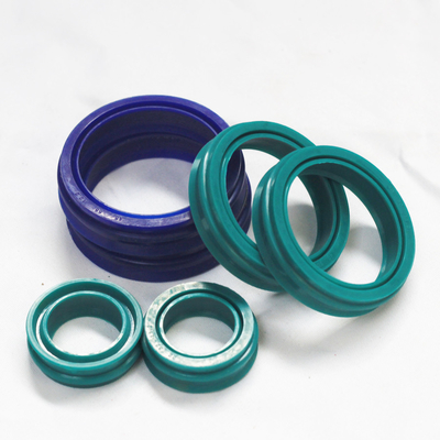 Sello de aceite de tipo verde azul de la UE personalizado cilindros de caucho neumático Sello con material PU