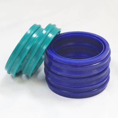 Sello de aceite de tipo verde azul de la UE personalizado cilindros de caucho neumático Sello con material PU