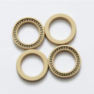 PTFE/UHMWPE/PEEK Anillo de sellado de aceite hidráulico con energía de resorte adecuado para todas las industrias