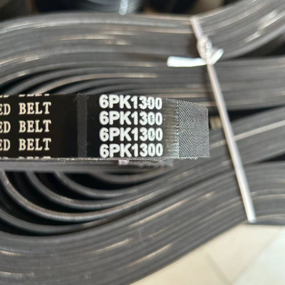 Auto 6PK EPDM personalizable con motor de cinturón de costilla OEM soporte cinturón de ventilador de caucho uso automotriz conducción de automóvil PK V-Cinturón Tamaños