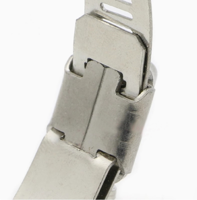 SS 304 de acero inoxidable de metal de la manguera americana de la tubería clip cebra gusano engranaje de tornillo de conducción ajustable para 1/4 a 12 Inc