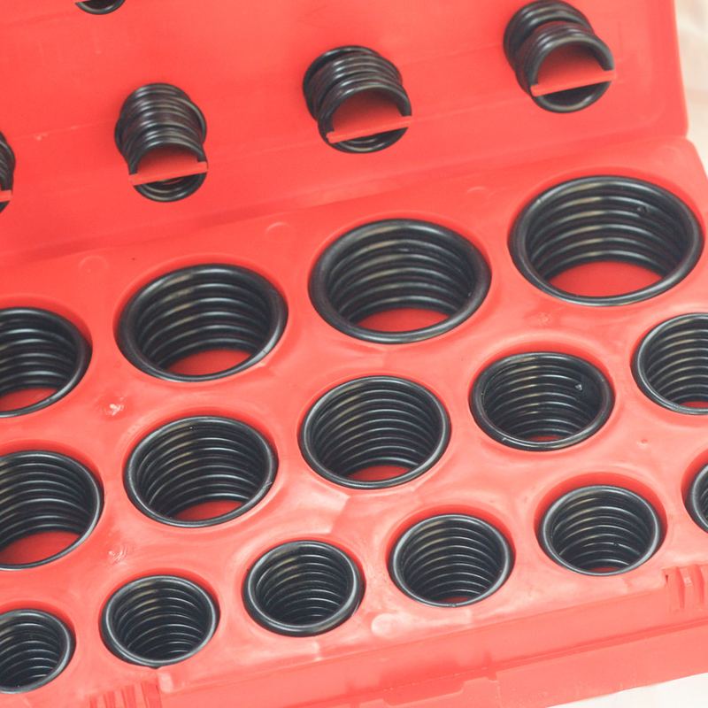 Colores personalizados NBR Kit de anillo O para el sello de aceite del inyector de excavadora de cilindro hidráulico