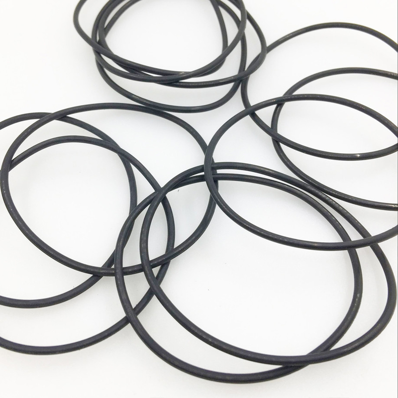 Tamaño estándar Custom FKM FFKM Anillo O Negro diseñado para todas las necesidades industriales